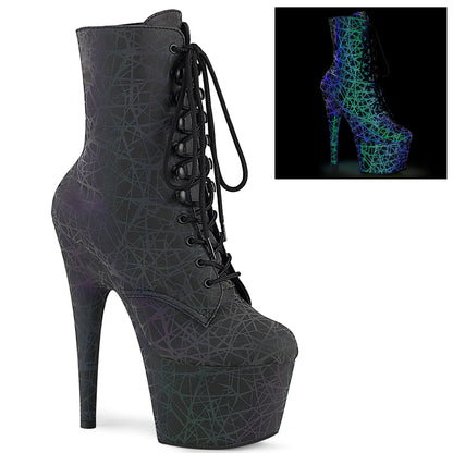 【PLEASER】ADORE-1020REFL シューズ Green-Purple Refl./Green-Purple Refl.【取寄】