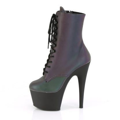 【PLEASER】ADORE-1020REFL シューズ Green Multi Reflective/Blk Matte【取寄】