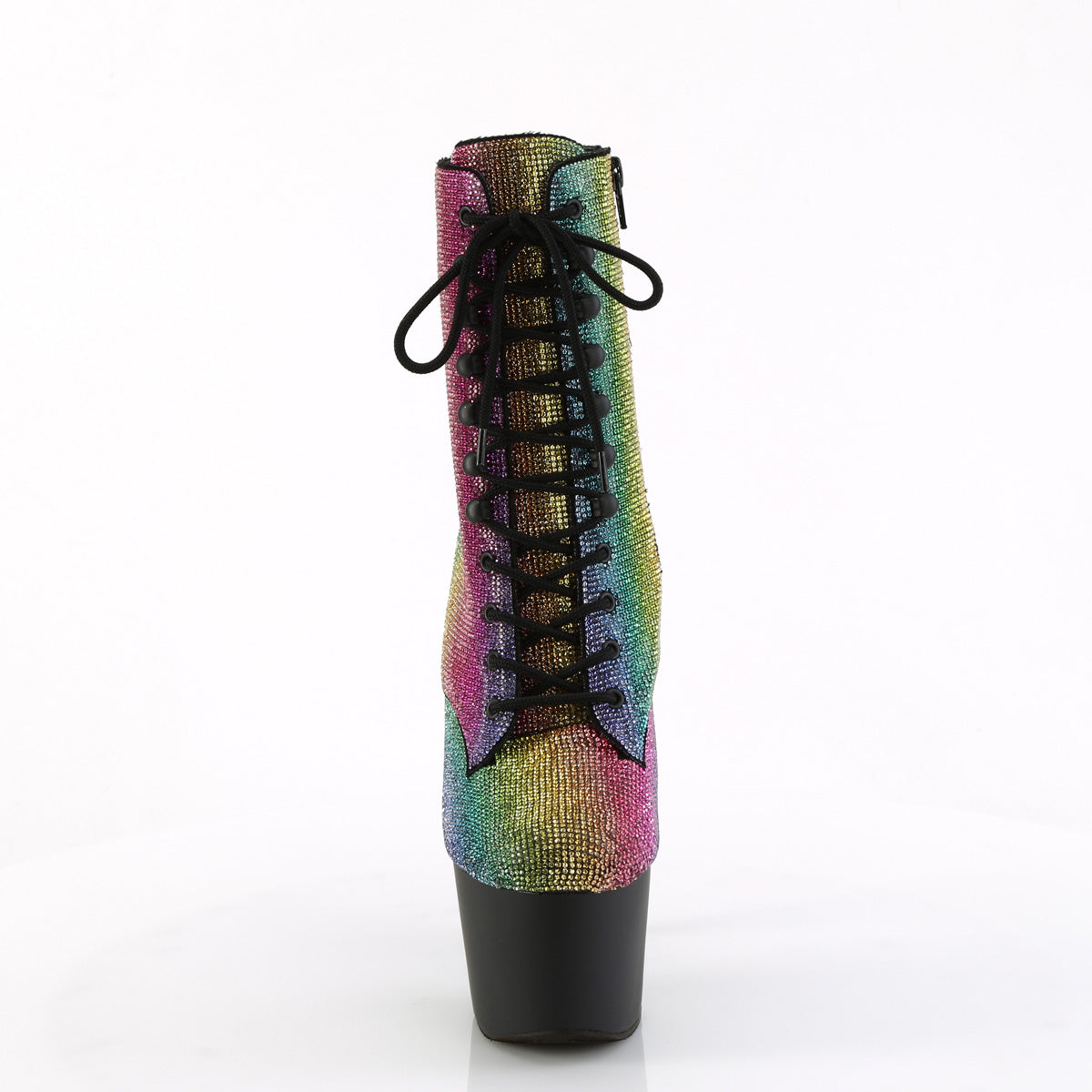 【PLEASER】ADORE-1020RS シューズ Rainbow RS/Blk Matte【取寄】
