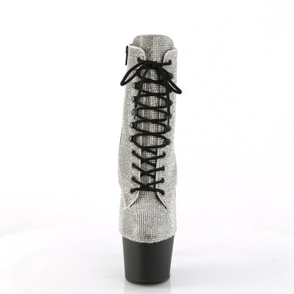 【PLEASER】ADORE-1020RS シューズ Slv RS/Black Matte【取寄】