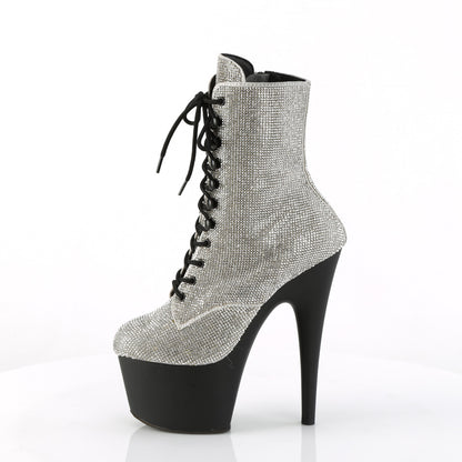【PLEASER】ADORE-1020RS シューズ Slv RS/Black Matte【取寄】