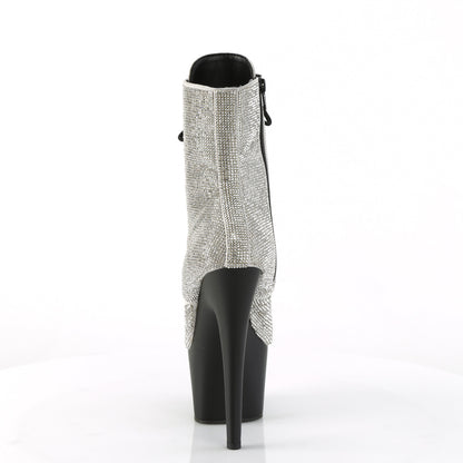 【PLEASER】ADORE-1020RS シューズ Slv RS/Black Matte【取寄】