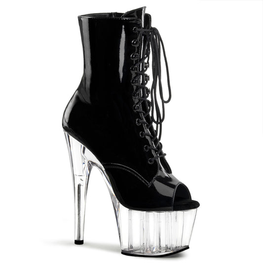 【PLEASER】ADORE-1021 プラットフォームシューズ Blk Pat/Clr【取寄】