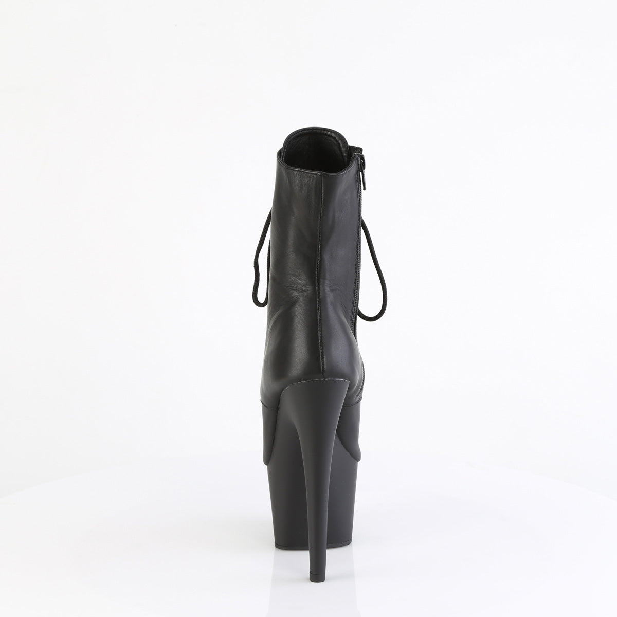 【PLEASER】ADORE-1021 シューズ Blk Leather/Blk Matte【取寄】
