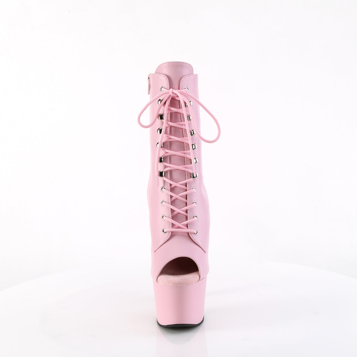 【PLEASER】ADORE-1021 シューズ B. Pink Faux Le/B. Pink Matte【取寄】
