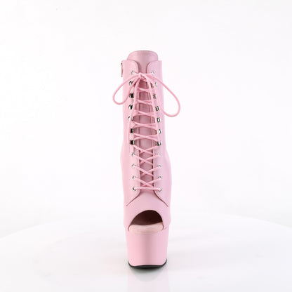 【PLEASER】ADORE-1021 シューズ B. Pink Faux Le/B. Pink Matte【取寄】