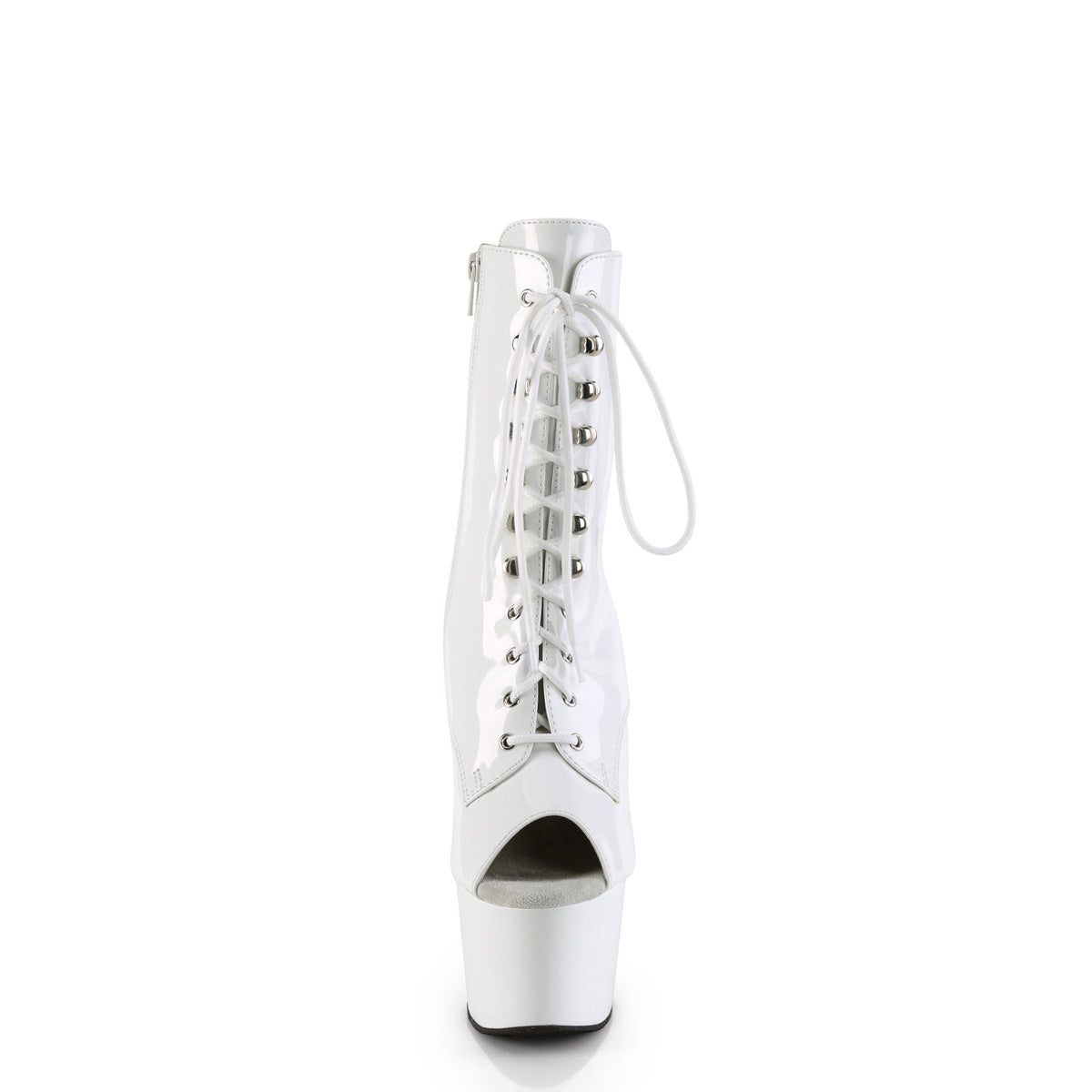 【PLEASER】ADORE-1021 シューズ Wht Pat/Wht【取寄】