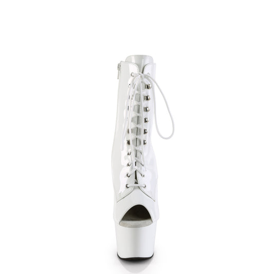 【PLEASER】ADORE-1021 プラットフォームシューズ Wht Pat/Wht【取寄】
