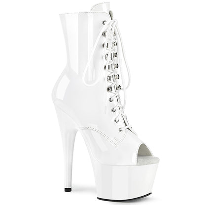 【PLEASER】ADORE-1021 シューズ Wht Pat/Wht【取寄】