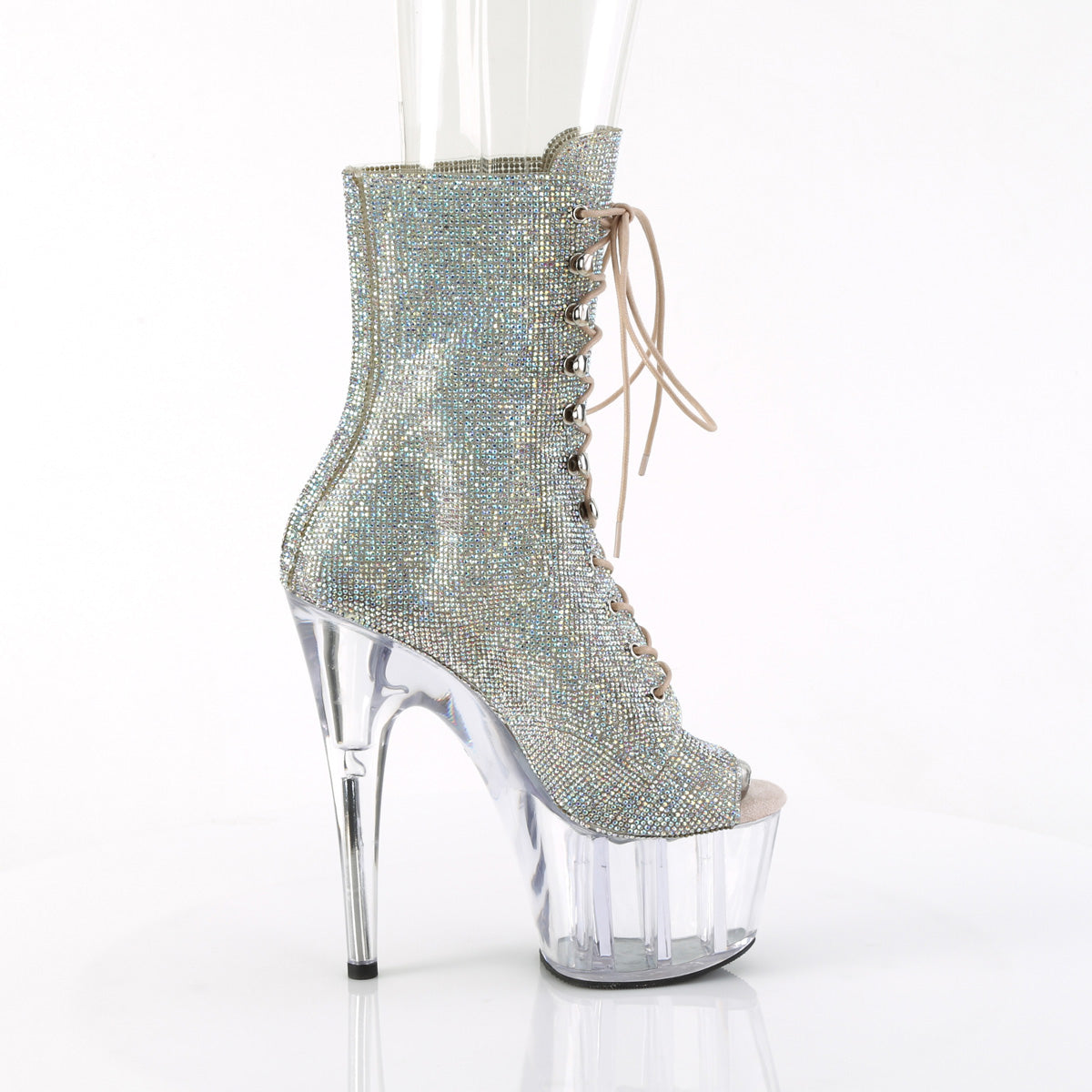 【PLEASER】ADORE-1021C-RS シューズ Slv AB RS-TPU/Clr【取寄】