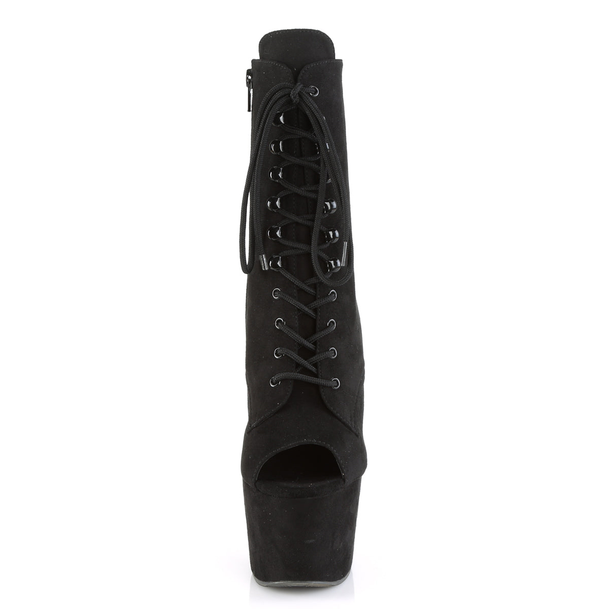 【PLEASER】ADORE-1021FS シューズ Blk Faux Suede/Blk Faux Suede【取寄】