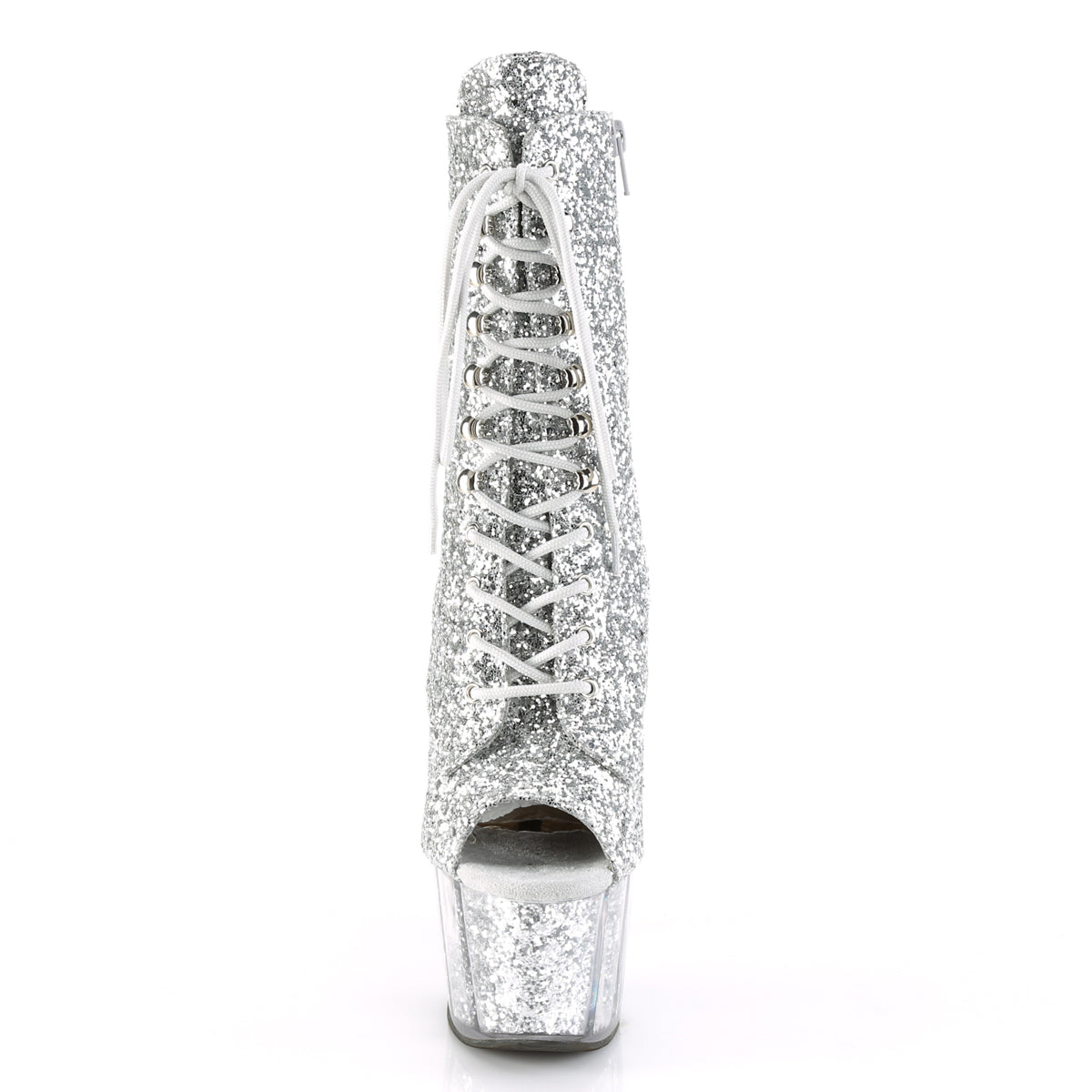 【PLEASER】ADORE-1021G シューズ Slv Glitter/Slv Gliteer【取寄】