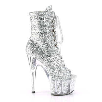 【PLEASER】ADORE-1021G シューズ Slv Glitter/Slv Gliteer【取寄】