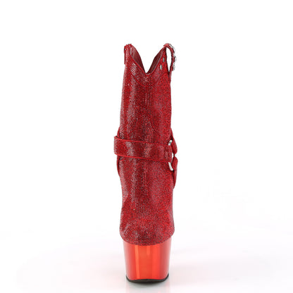 【PLEASER】ADORE-1029CHRS シューズ Red RS/Red Chrome【取寄】