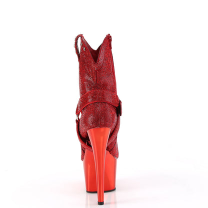 【PLEASER】ADORE-1029CHRS シューズ Red RS/Red Chrome【取寄】