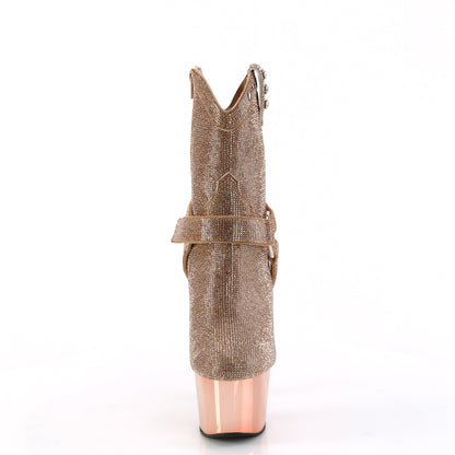 【PLEASER】ADORE-1029CHRS シューズ Rose Gold RS/Rose Gold Chrome【取寄】