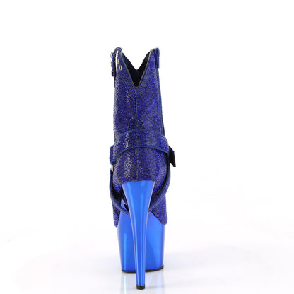 【PLEASER】ADORE-1029CHRS シューズ Royal Blue RS/Royal Blue Chrome【取寄】