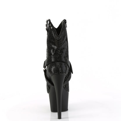 【PLEASER】ADORE-1029RS シューズ Blk RS/Blk Matte【取寄】