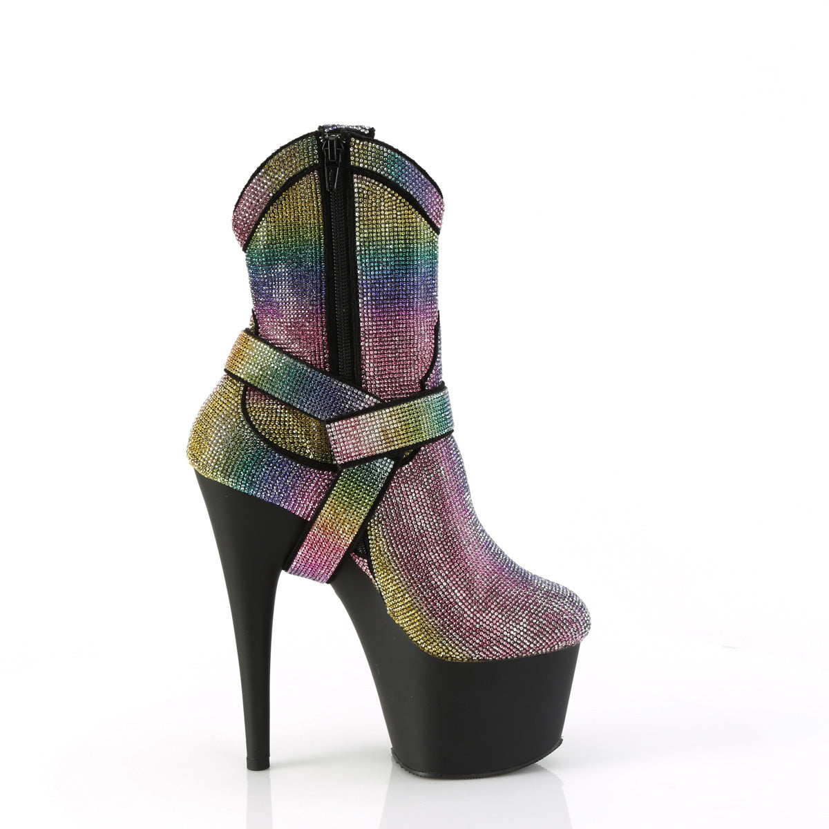【PLEASER】ADORE-1029RS シューズ Multi RS/Blk Matte【取寄】