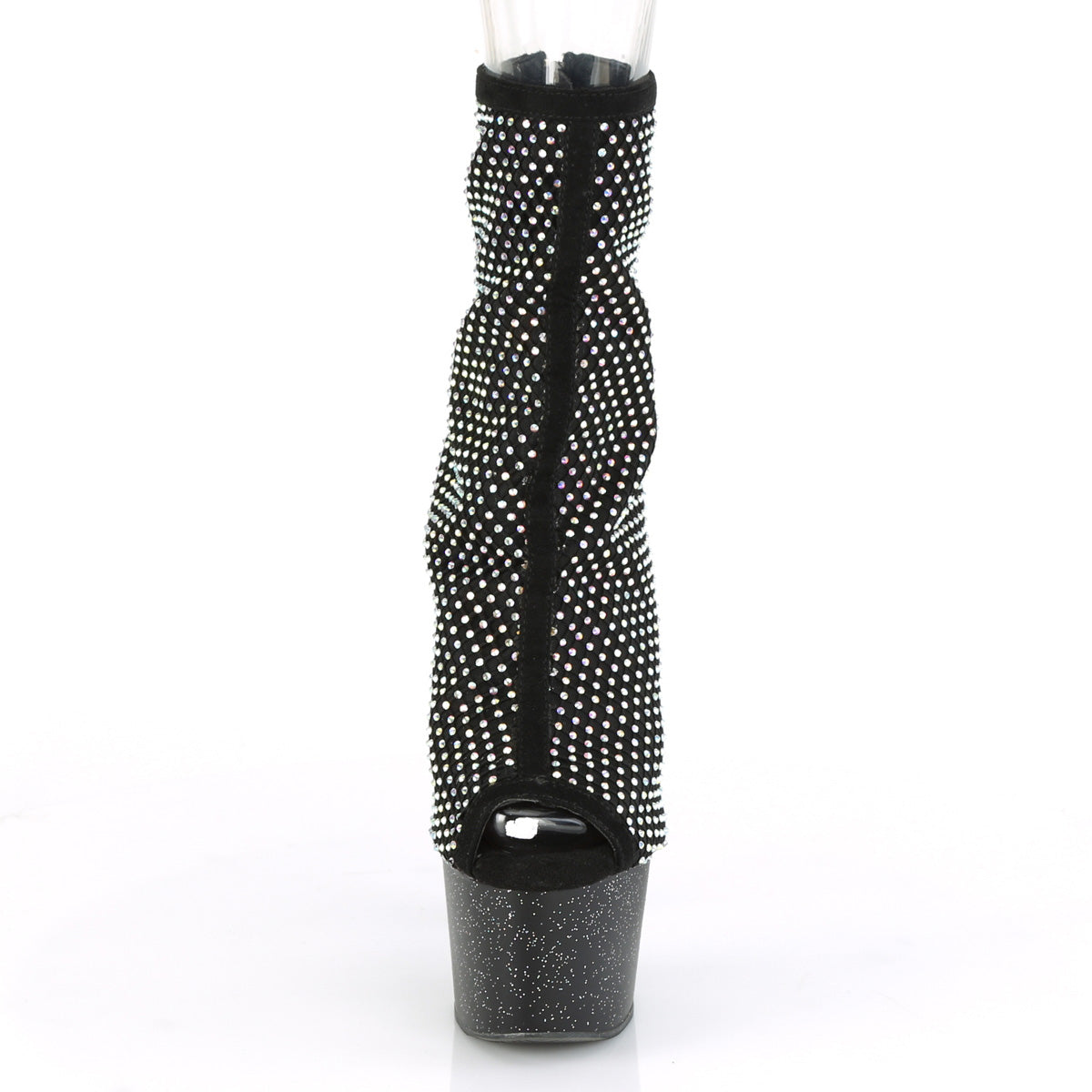 【PLEASER】ADORE-1031GM シューズ Blk Fabric-RS Mesh/Blk Matte【取寄】