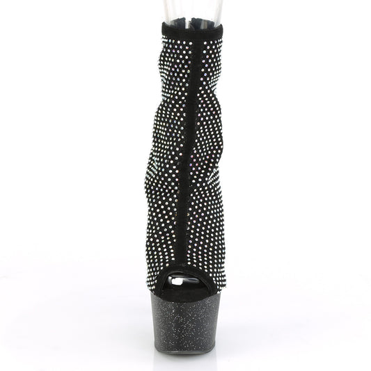 【PLEASER】ADORE-1031GM プラットフォームシューズ Blk Fabric-RS Mesh/Blk Matte【取寄】