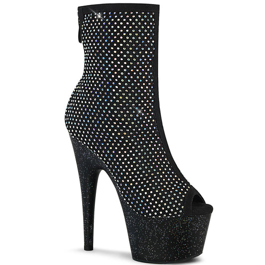【PLEASER】ADORE-1031GM プラットフォームシューズ Blk Fabric-RS Mesh/Blk Matte【取寄】
