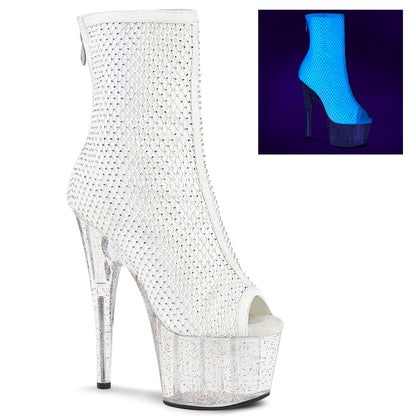 【PLEASER】ADORE-1031GM シューズ Wht Fabric-RS Mesh/Clr【取寄】