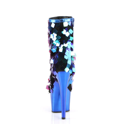 【PLEASER】ADORE-1031SSQ シューズ Iri.Green Sequins-R.Blue MetPu/R.BlueChrome【取寄】