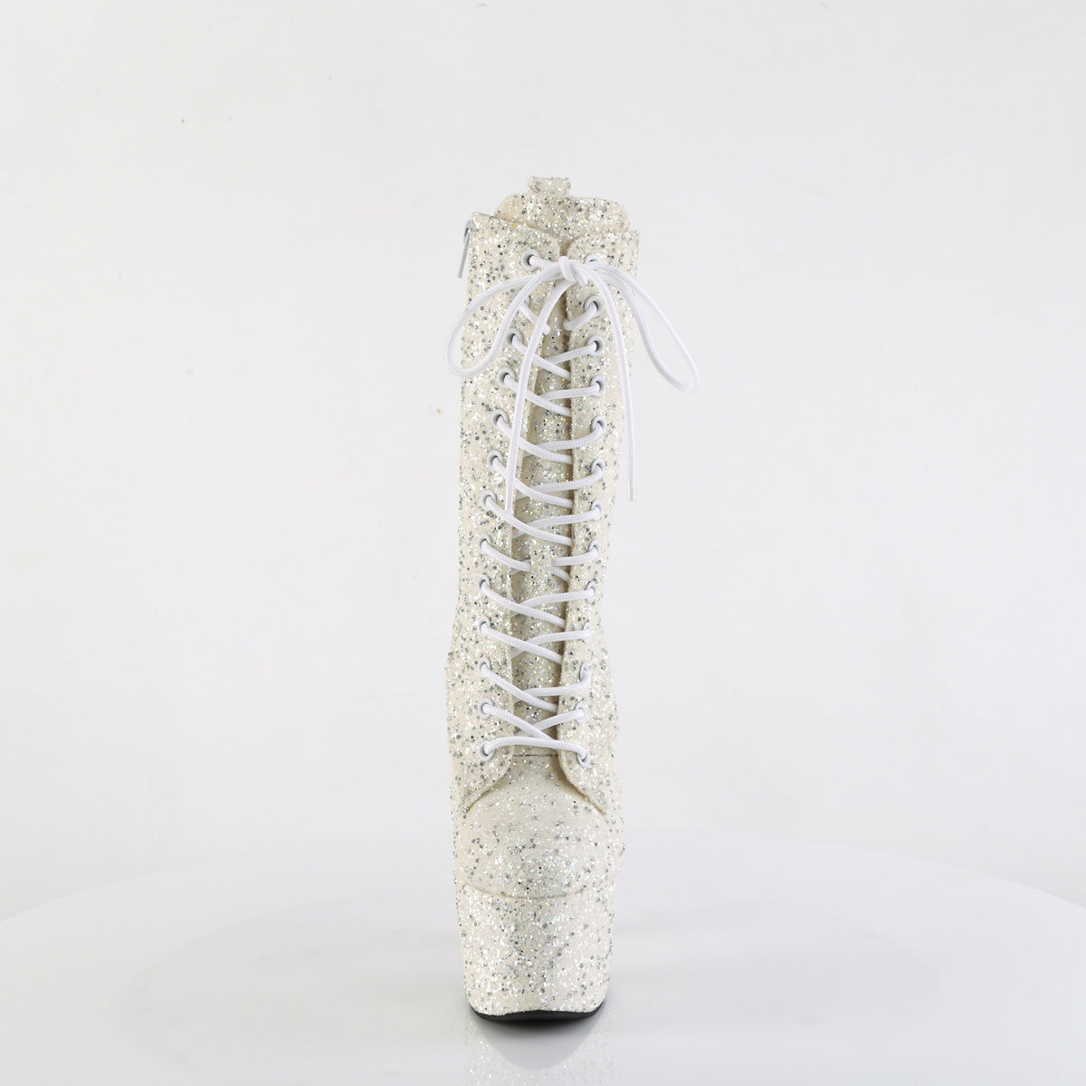 【PLEASER】ADORE-1040GR シューズ Ivory Multi Glitters/Matching【取寄】