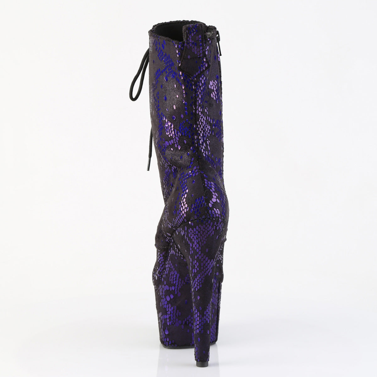 【PLEASER】ADORE-1040SPF シューズ Purple Metallic Snake Print Fabric/M【取寄】