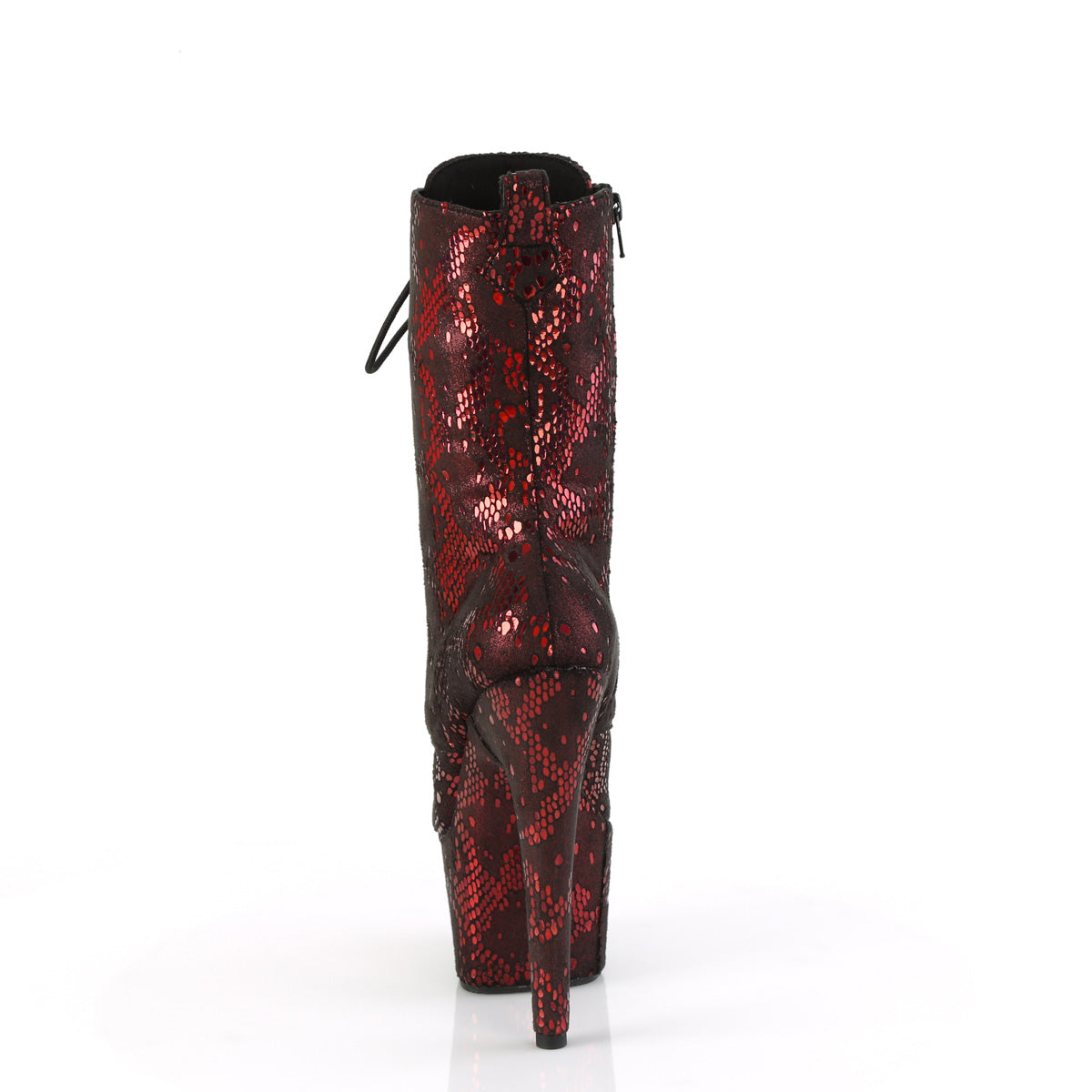 【PLEASER】ADORE-1040SPF シューズ Red Metallic Snake Print Fabric/M【取寄】