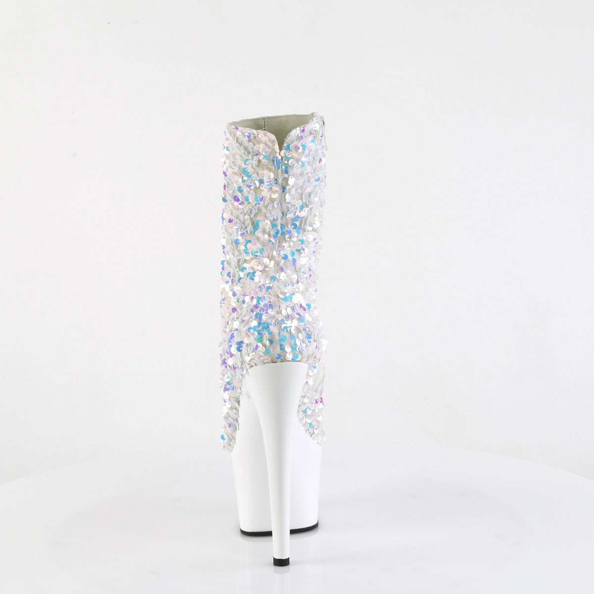 【PLEASER】ADORE-1042SQ シューズ Wht Multi Sequins/Wht【取寄】