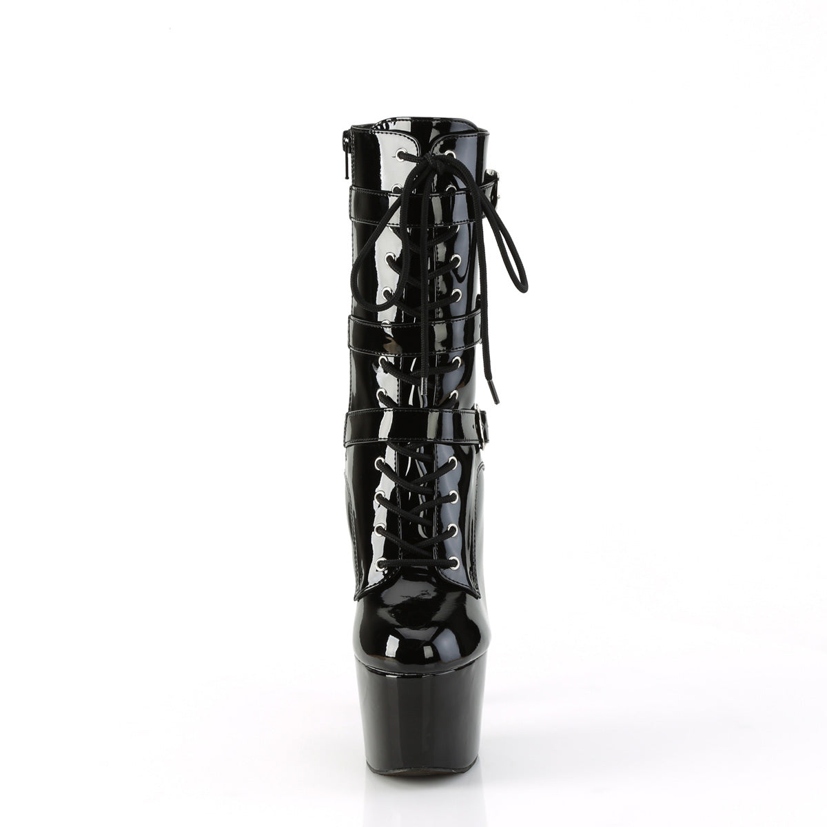 【PLEASER】ADORE-1043 シューズ Blk Pat/Blk Pat【取寄】