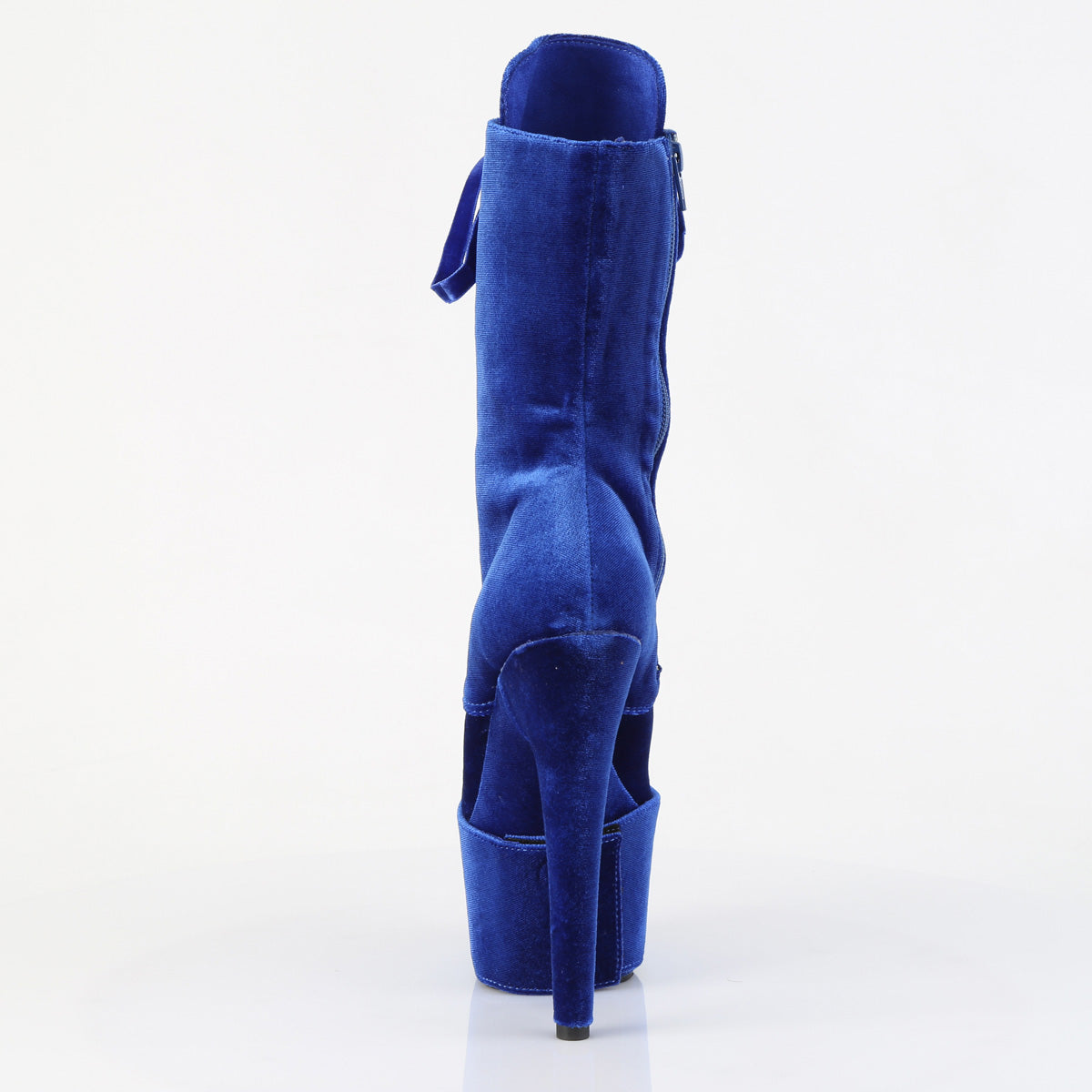 【PLEASER】ADORE-1045VEL プラットフォームシューズ Navy Blue Velvet/Navy Blue Velvet【取寄】