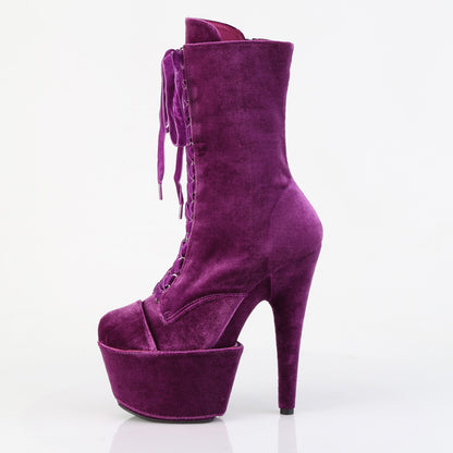 【PLEASER】ADORE-1045VEL シューズ Purple Velvet/Purple Velvet【取寄】