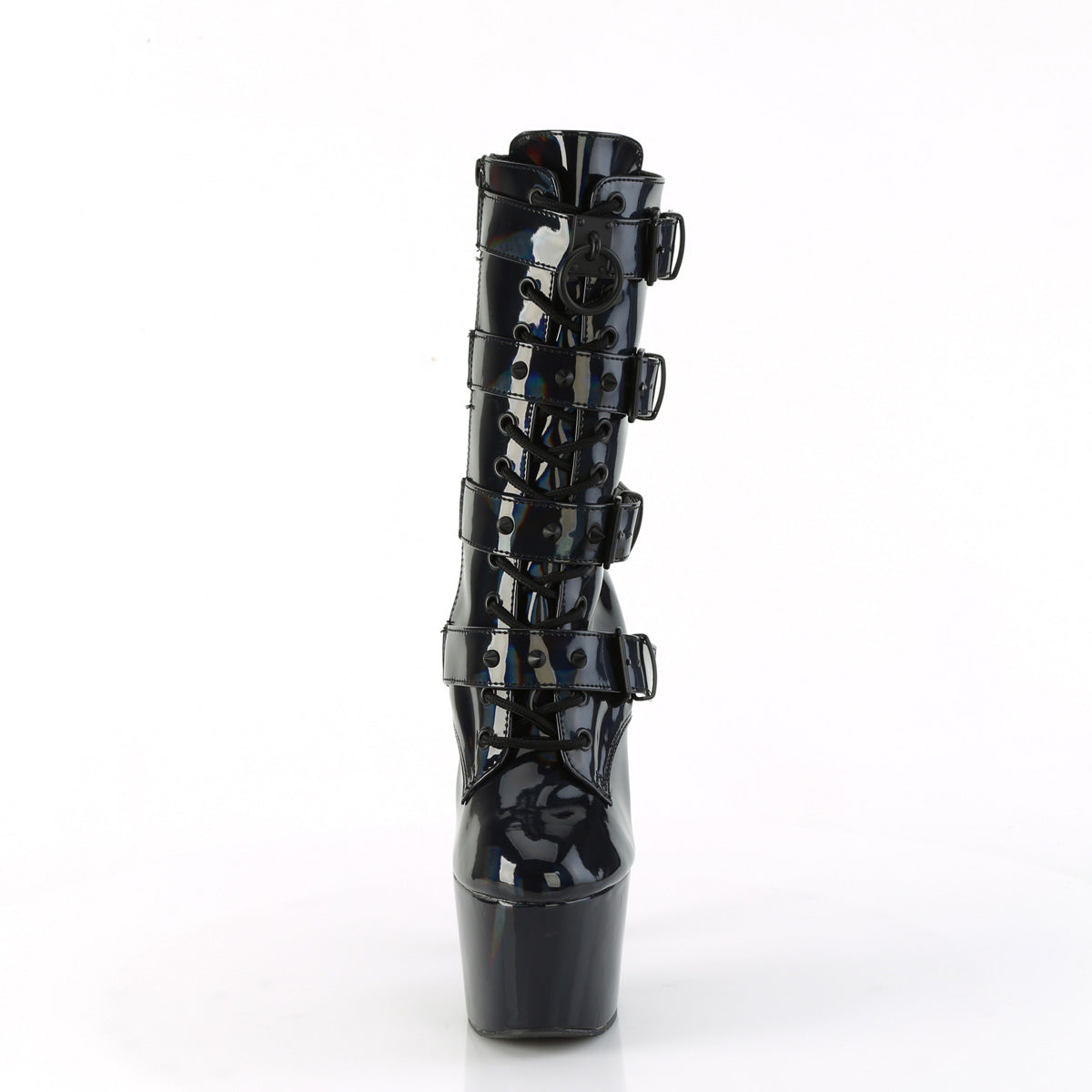 【PLEASER】ADORE-1046 シューズ Blk Holo Pat/Matching【取寄】