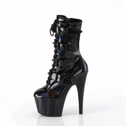 【PLEASER】ADORE-1046 シューズ Blk Holo Pat/Matching【取寄】