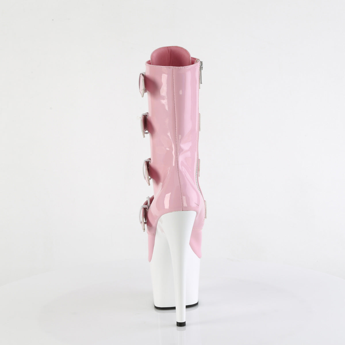 【PLEASER】ADORE-1046TT シューズ B. Pink Holo Pat/Wht【取寄】