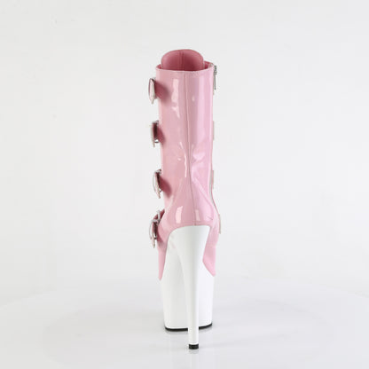 【PLEASER】ADORE-1046TT シューズ B. Pink Holo Pat/Wht【取寄】