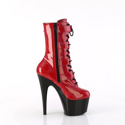 【PLEASER】ADORE-1046TT シューズ Red Holo Pat/Blk【取寄】