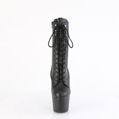 【PLEASER】ADORE-1049WR シューズ Blk Faux Le/Blk Matte【取寄】