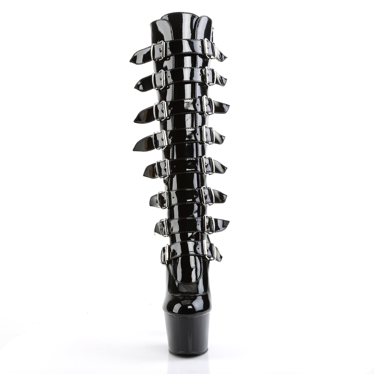 【PLEASER】ADORE-2043 シューズ Blk Pat/Blk【取寄】