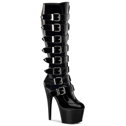 【PLEASER】ADORE-2043 シューズ Blk Pat/Blk【取寄】