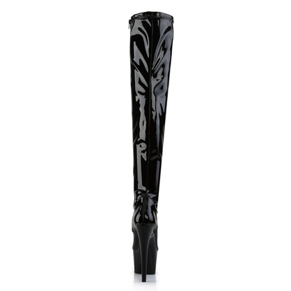 【PLEASER】ADORE-3000 シューズ Blk Str Pat/Blk【取寄】