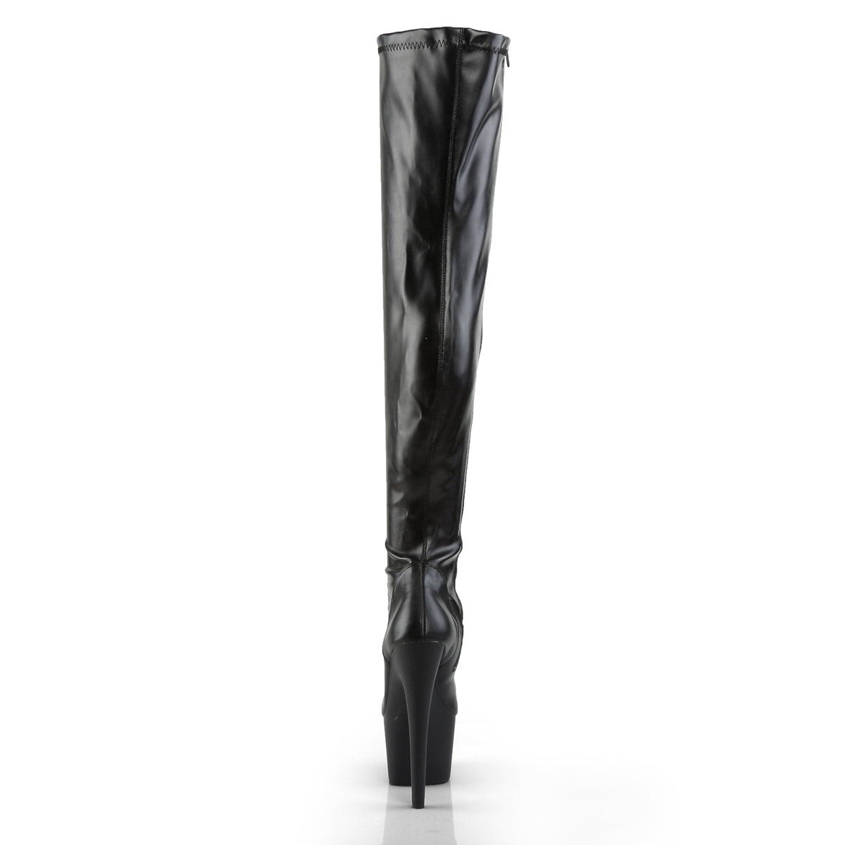【PLEASER】ADORE-3000 シューズ Blk Str Faux Leather/Blk Matte【取寄】
