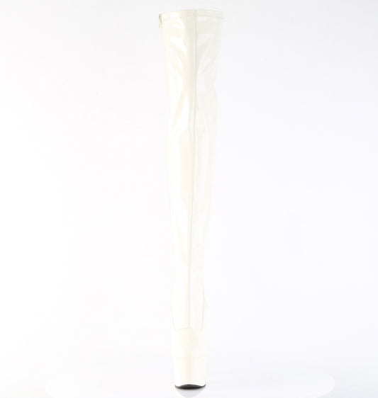 【PLEASER】ADORE-3000 プラットフォームシューズ Off-Wht Pat/Off-Wht【取寄】