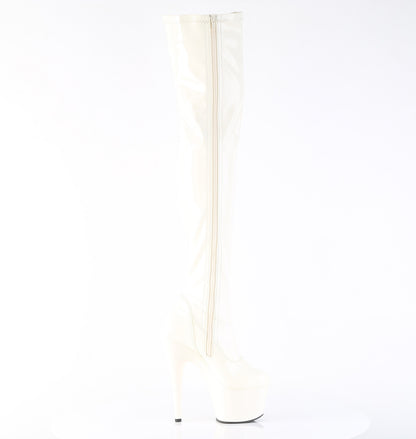 【PLEASER】ADORE-3000 シューズ Off-Wht Pat/Off-Wht【取寄】