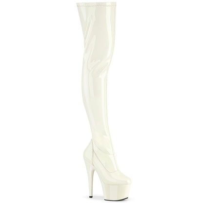 【PLEASER】ADORE-3000 シューズ Off-Wht Pat/Off-Wht【取寄】