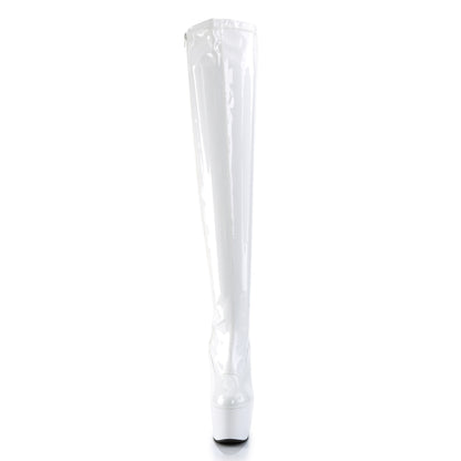 【PLEASER】ADORE-3000 シューズ Wht Str Pat/Wht【取寄】