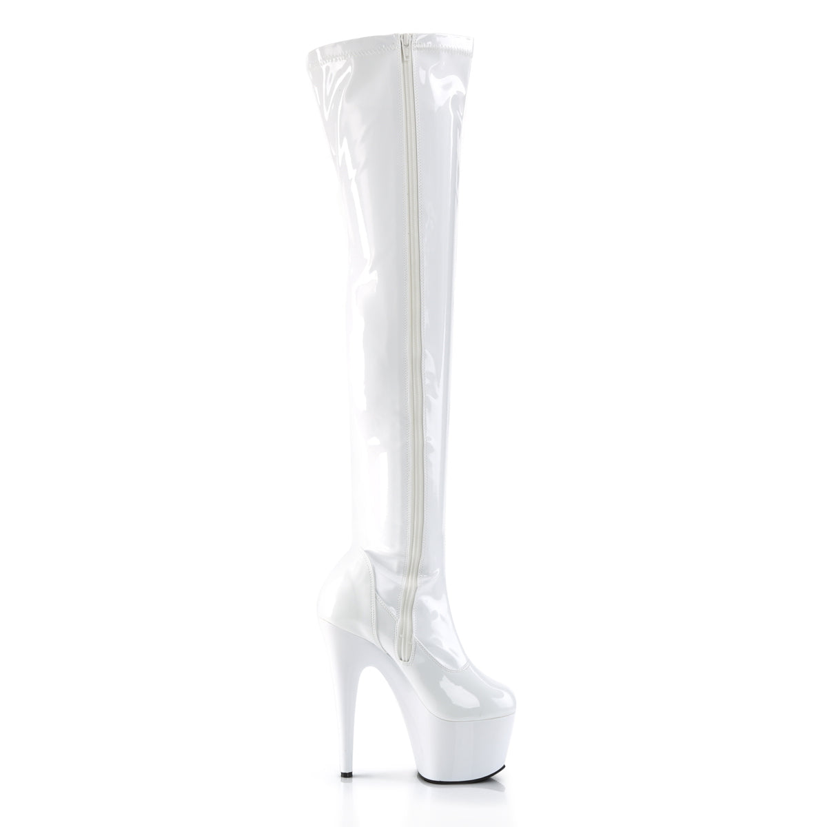 【PLEASER】ADORE-3000 シューズ Wht Str Pat/Wht【取寄】